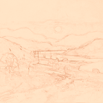 Sepia sketch