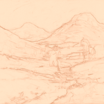 Sepia sketch