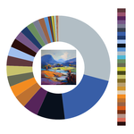 Colour wheel / palette