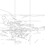 Line drawing with grid