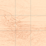 Sepia sketch with grid