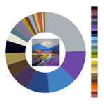 Colour wheel / palette