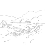 Line drawing with grid