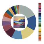 Colour wheel / palette