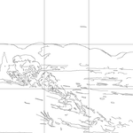 Line drawing with grid