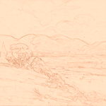 Sepia sketch