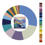 Colour wheel / palette