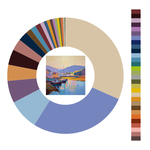 Colour wheel / palette