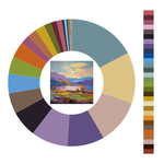 Colour wheel / palette