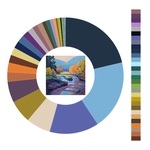 Colour wheel / palette