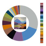 Colour wheel / palette