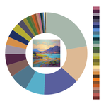 Colour wheel / palette