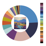 Colour wheel / palette