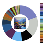 Colour wheel / palette