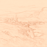 Sepia sketch