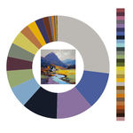 Colour wheel / palette