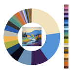 Colour wheel / palette