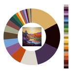 Colour wheel / palette