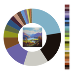 Colour wheel / palette