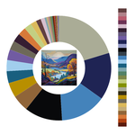 Colour wheel / palette