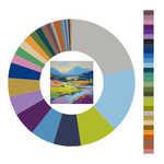 Colour wheel / palette