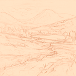 Sepia sketch