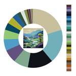 Colour wheel / palette