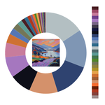 Colour wheel / palette