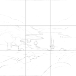 Sketch with grid