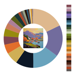 Colour wheel / palette