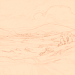 Sepia sketch