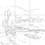 Line drawing with grid