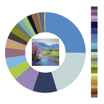 Colour wheel / palette