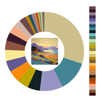 Colour wheel / palette