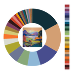 Colour wheel / palette