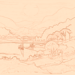 Sepia sketch