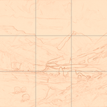 Sepia sketch with grid