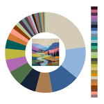 Colour wheel / palette