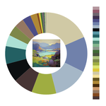 Colour wheel / palette