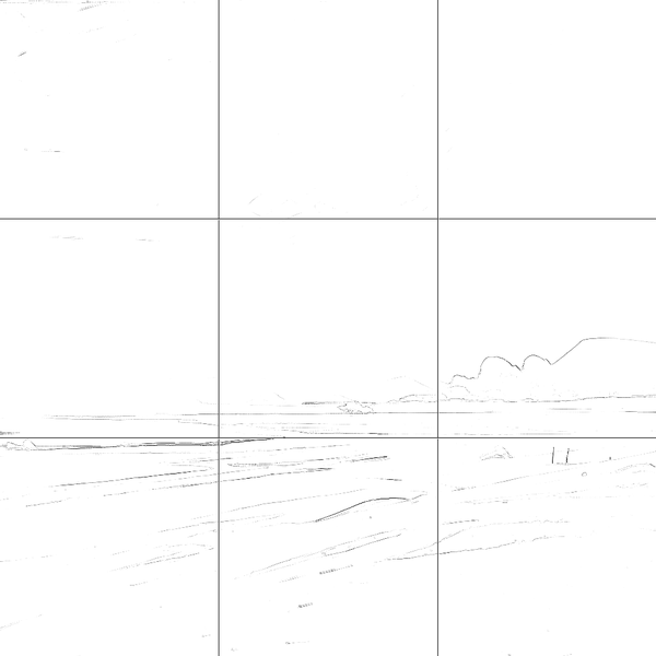 Sketch with grid