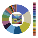 Colour wheel / palette