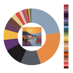 Colour wheel / palette