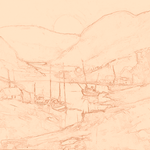 Sepia sketch