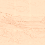 Sepia sketch with grid