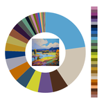 Colour wheel / palette