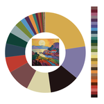 Colour wheel / palette