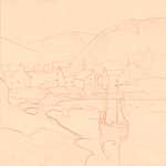 Sepia sketch