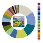 Colour wheel / palette