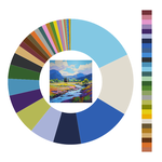 Colour wheel / palette