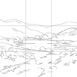 Line drawing with grid